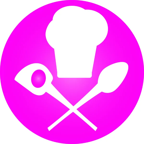 Banner logo web del restaurante — Vector de stock