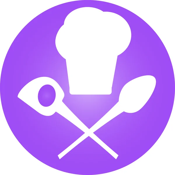 レストラン web ロゴ バナー — ストックベクタ