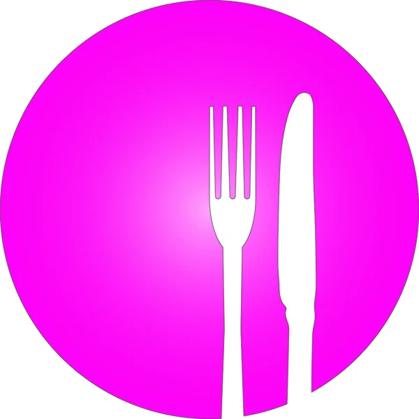 Restaurant-Logo — Stockvektor