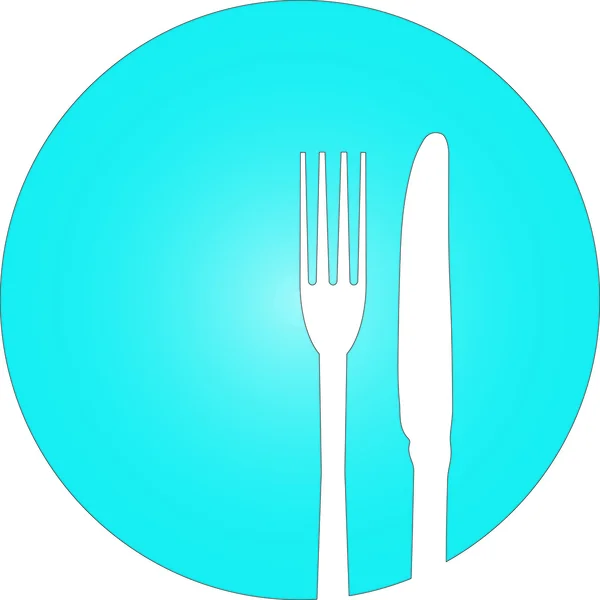 Logo del restaurante — Vector de stock