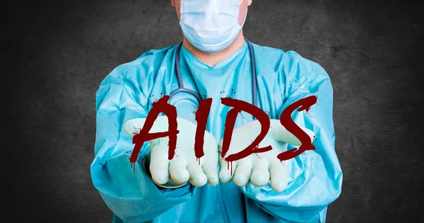 AIDS HIV medical doctor — Stock Photo, Image