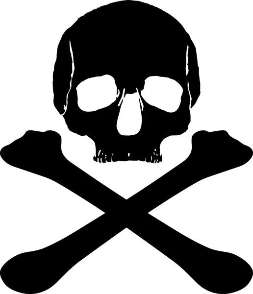 Kafatası korsan desen