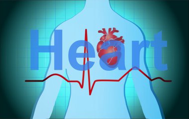 tıbbi kalp arka plan