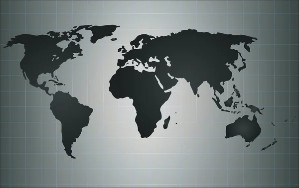 Dünya haritası illüstrasyonu