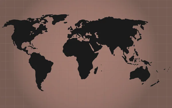 Världskartläggning — Stockfoto