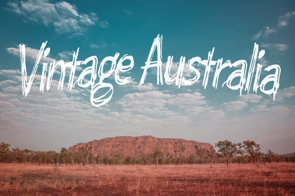 Vintage Austrálie — Stock fotografie