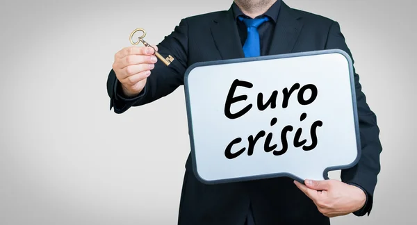 Criza euro — Fotografie, imagine de stoc