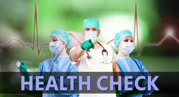 Gesundheitscheck medizinischer Hintergrund — Stockfoto