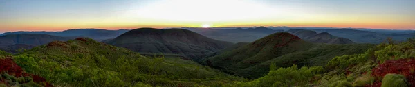 Австралийская глубинка пилбара — стоковое фото