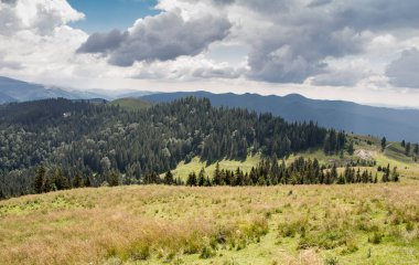 Karpat Dağları 'ndaki dağlar, Bucegi Dağları.