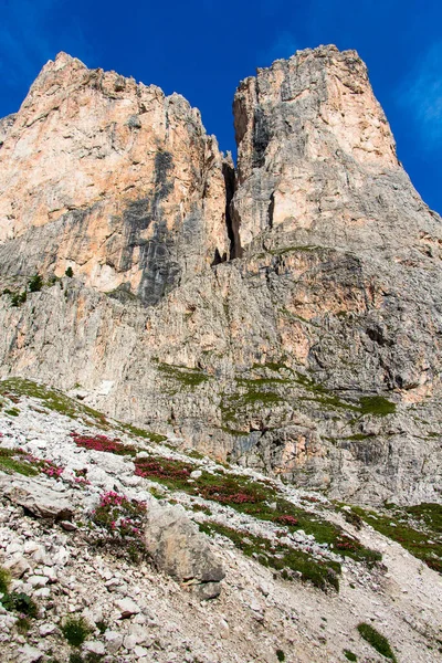 Krajobraz Górski Dolomitach — Zdjęcie stockowe