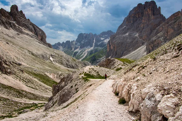 Beautiful Mountain Landscape Catinaccio Mountain Roupdolomites South Tirol Italy Concept — Stock Photo, Image