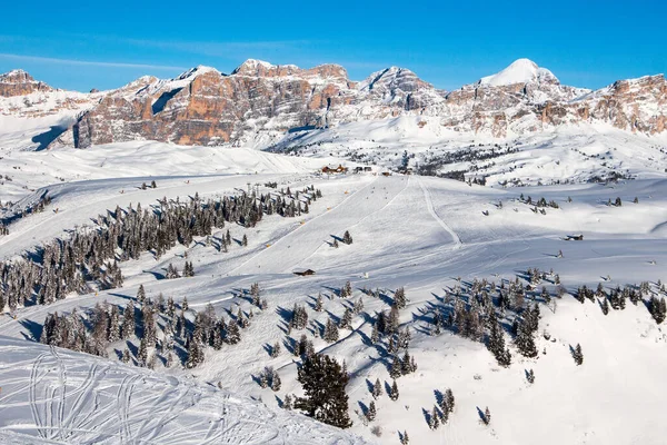 Comprensorio Sciistico Dolomiti Italia Europa — Foto Stock