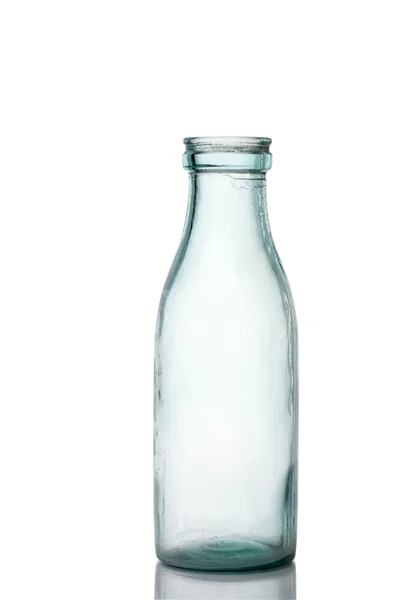 Üres tej-palack — Stock Fotó
