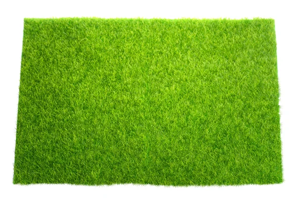 Square of green grass — Stock Photo, Image