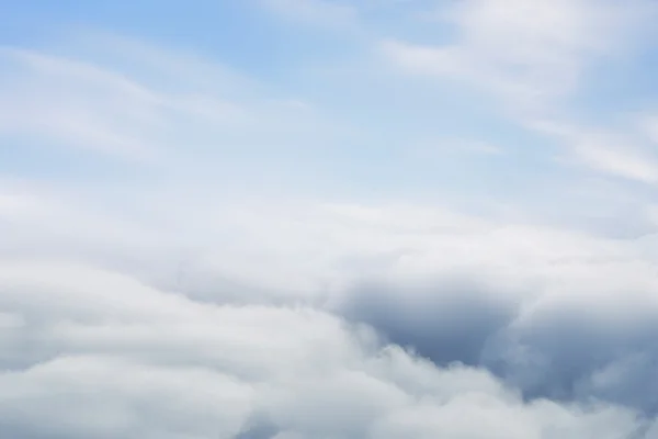 Acima da vista de nuvens — Fotografia de Stock