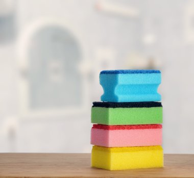 sünger ahşap tablo