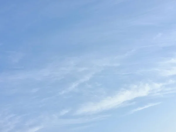 Céu Azul Nuvens Pela Manhã — Fotografia de Stock