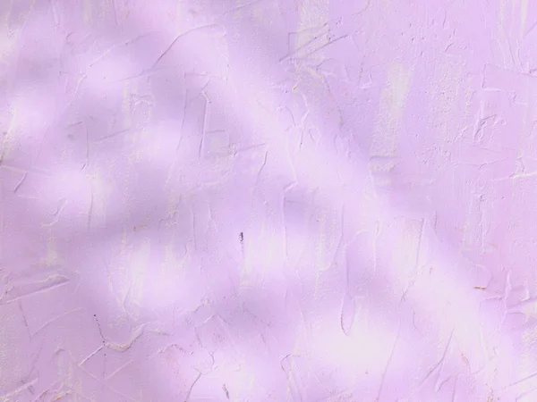 Texture Murale Violet Pastel Avec Lumière Soleil — Photo