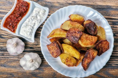 Lezzetli patates kızartması