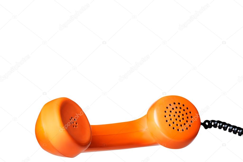 orange telephone tube