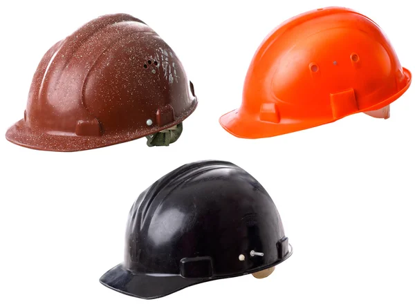 Seth helmets on white — Stock Photo, Image