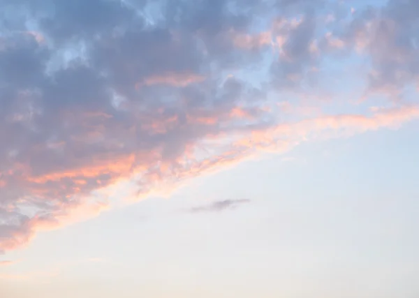 Bel Cielo Con Vista Sulle Nuvole — Foto Stock