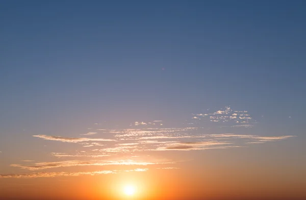 Cielo durante il tramonto — Foto Stock