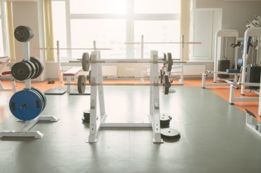 Spor salonu iç görünümü