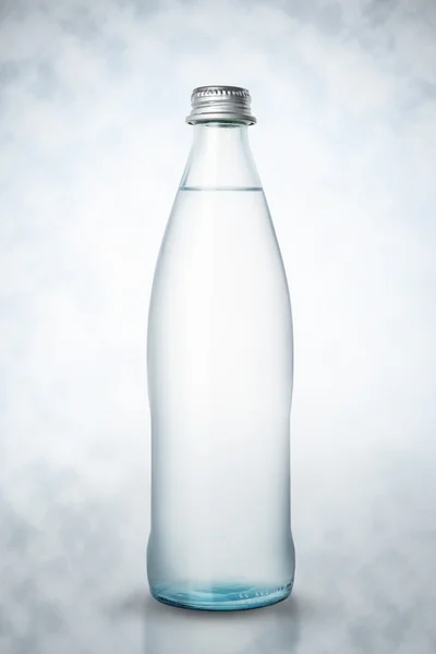 Bottle of water on blured — Stock Photo, Image