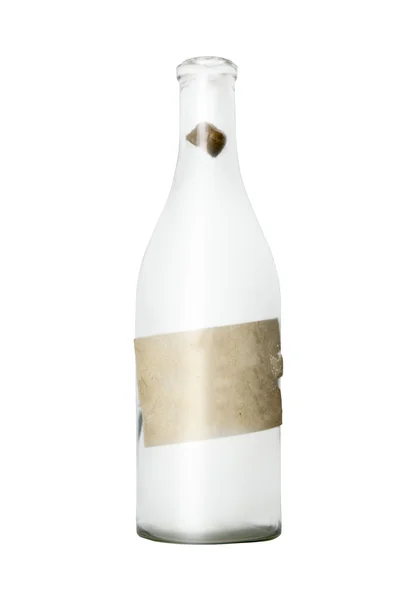Botella vintage en blanco —  Fotos de Stock