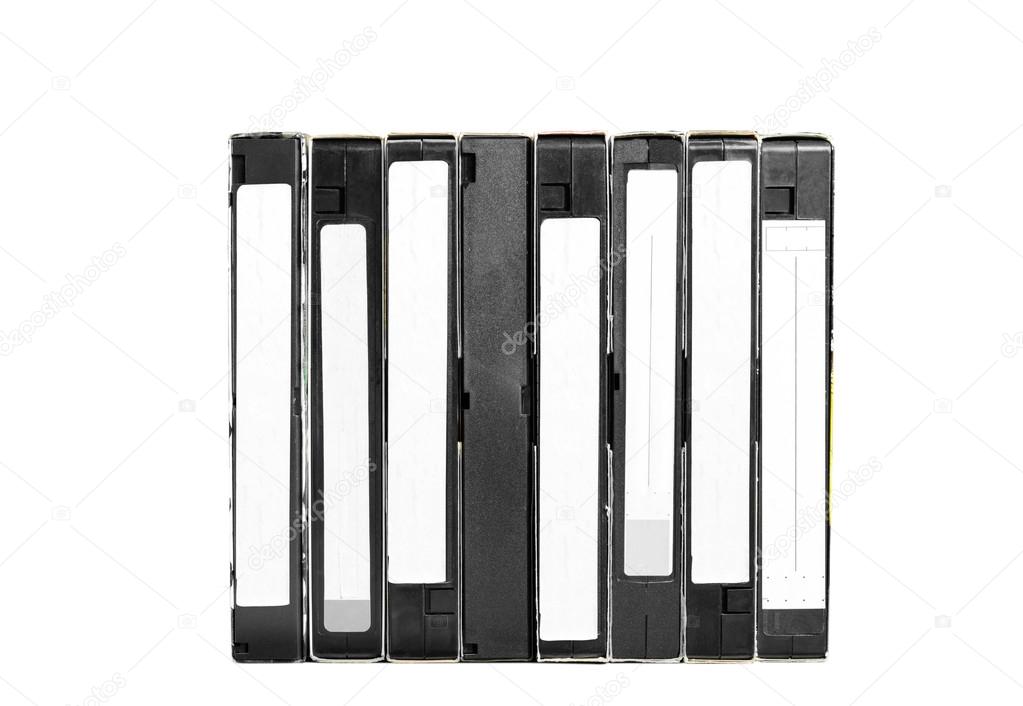 VHS isolated on white