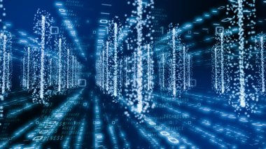 5G ve AI teknolojisi, küresel iletişim ağı konsepti. İş grafiği. Küresel iş geçmişi. Görüntü.