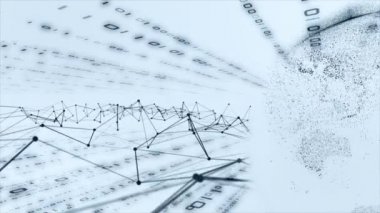 5G ve AI teknolojisi, küresel iletişim ağı konsepti. İş grafiği. Küresel. Görüntü.