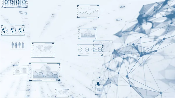 Infográficos Negócios Com Diferentes Ilustrações Diagrama Elementos Visualização Dados Gráficos — Fotografia de Stock