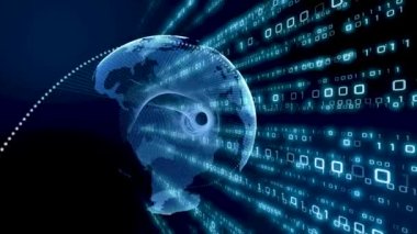 Farklı diyagram çizimleri olan iş bilgisi grafikleri. Veri görselleştirme elemanları, pazarlama grafikleri ve grafikleri. 5G ve yapay zeka teknolojisi geçmişi. Üç boyutlu illüstrasyon. Mesafe yaratmak için Bokeh.