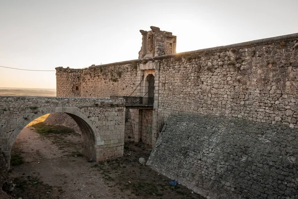 Chinchon Kalesi, Madrid. İspanya.