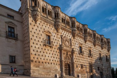 Palacio del Infantado, Guadalajara İl Müzesi ve Tarihi Arşiv 'in evi. İspanya.