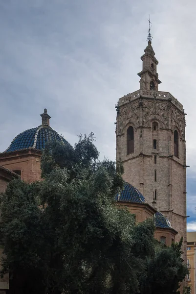 Miguelete Catedral Cidade Valência Espanha — Fotografia de Stock