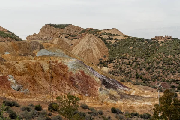Spaces Corners Abandoned Mines Mazarrn Murcia Region Spain — Stock Photo, Image
