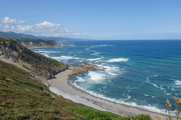 Cabo Vidio Dan Asturian Sahilinin Manzarası Spanya — Stok fotoğraf