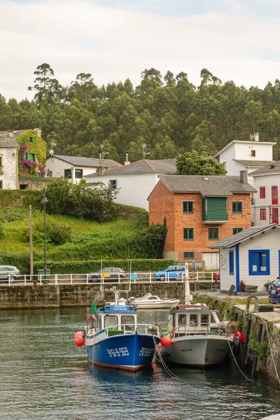 Porto Viavelez Sulla Costa Asturiana Spagna — Foto Stock