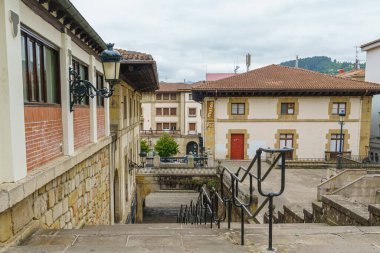 Guernica ve Luno 'daki Foru Plaza. Bask Ülkesi. İspanya