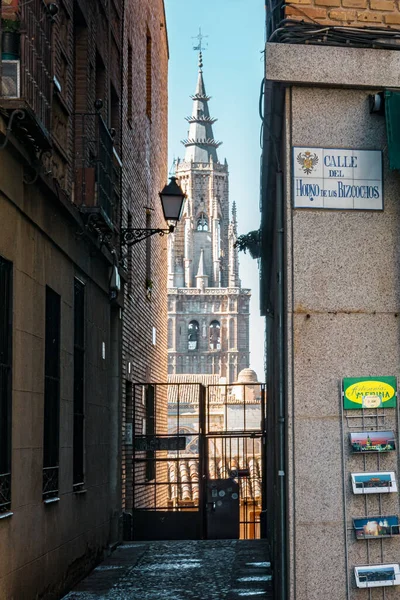 Cathedral City Toledo February 2019 Spain — ストック写真