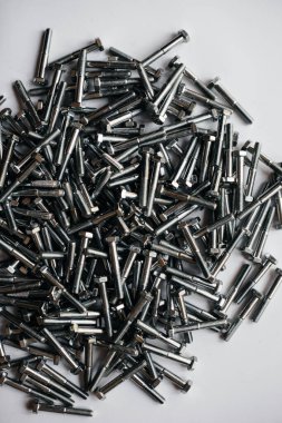 Yakın çekim onarımı için bir sürü cıvata