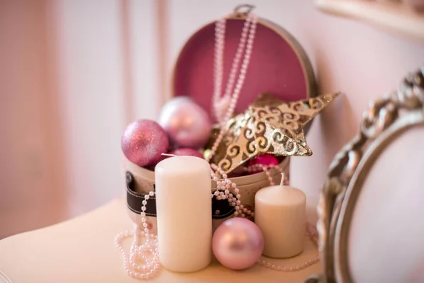 Anillos Boda Otros Accesorios Primer Plano Durante Reunión Novia Boda — Foto de Stock