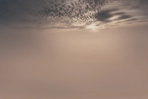Aerial View Drámai Naplemente Napkelte Természet Háttér Fehér Felhők — Stock Fotó