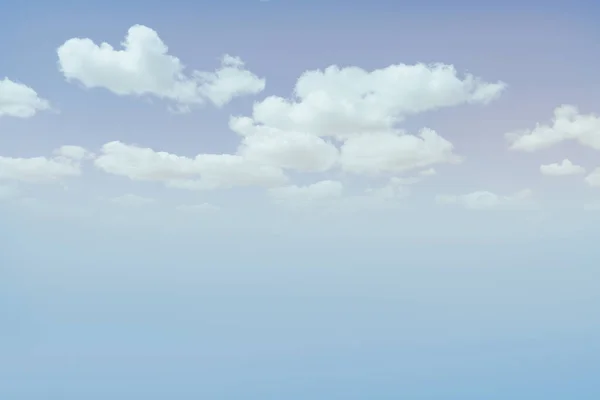Bellissime Nuvole Cielo Blu Sfondo Panorama Del Cielo — Foto Stock