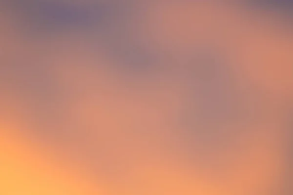 Panorama Cielo Nocturno Con Nubes Azules Blancas Anaranjadas — Foto de Stock