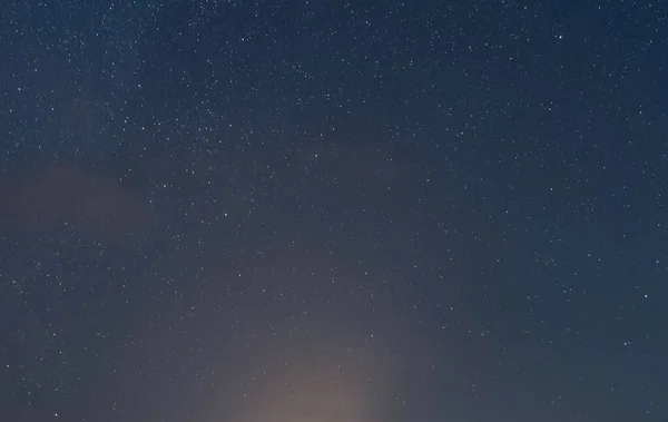 Vackra Blå Himmel Moln För Bakgrund Himlens Panorama — Stockfoto